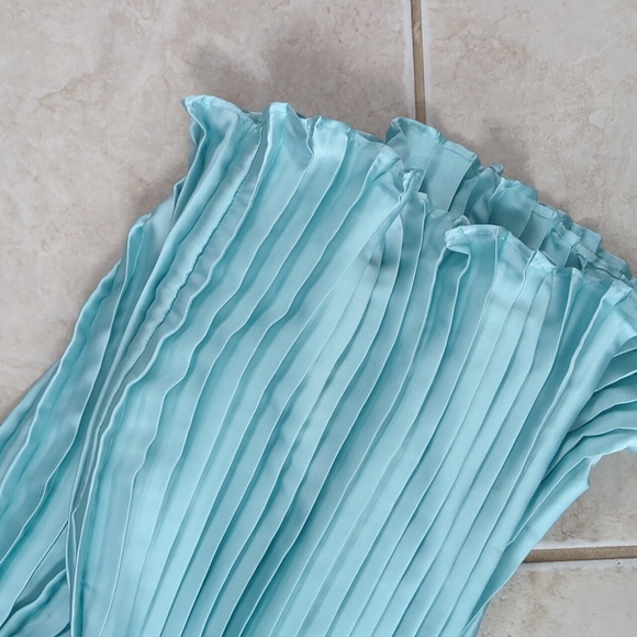 Pink Floral Top and Pleated Bubble Aqua Pant Set Janie And Jack Size 7 NWT - Picture 8 of 10